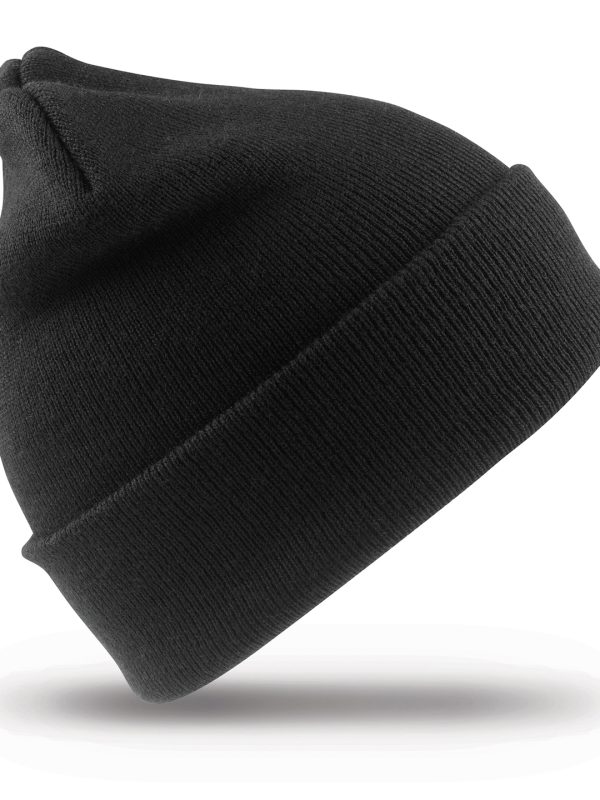 Black Recycled ThinsulateTM beanie