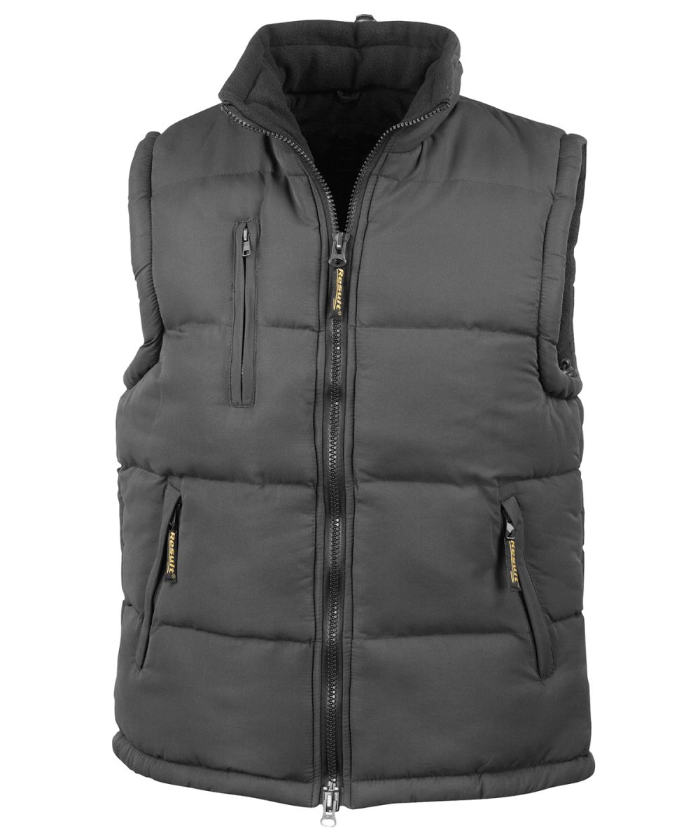 Black Ultra padded bodywarmer