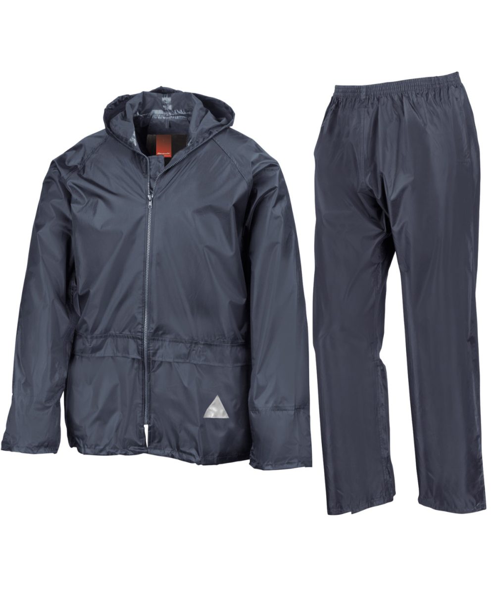 Navy Waterproof jacket and trouser set