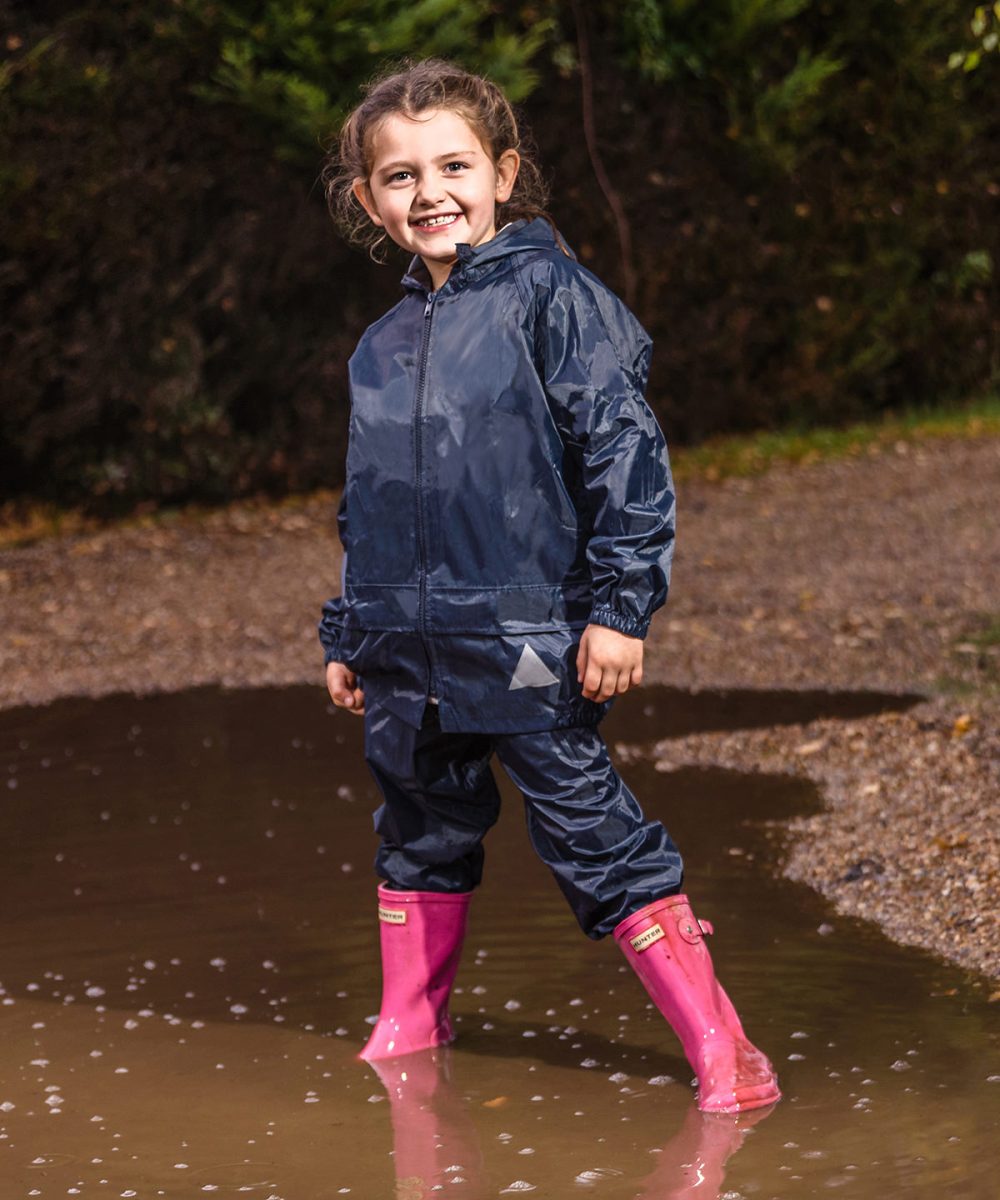 Junior waterproof jacket and trouser set