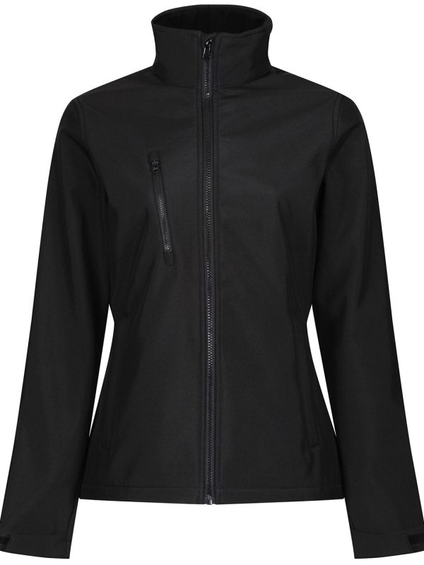 Black/Black Women's Ablaze 3-layer softshell