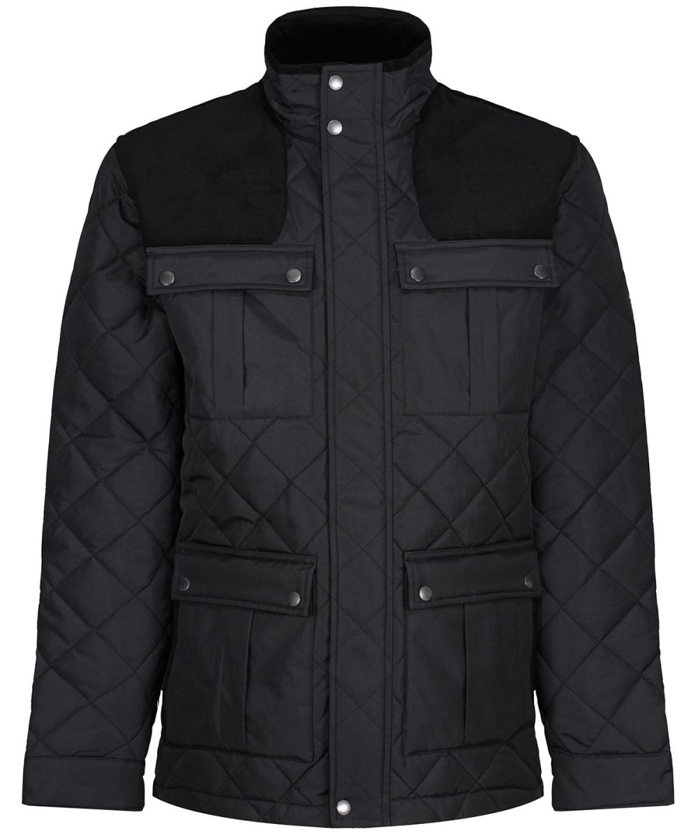 Black Padbury diamond quilt jacket