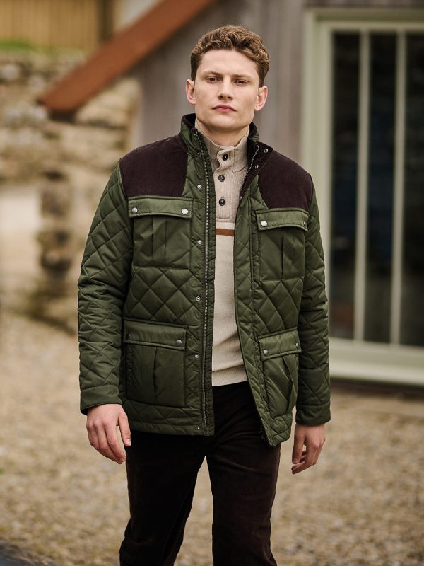 Padbury diamond quilt jacket