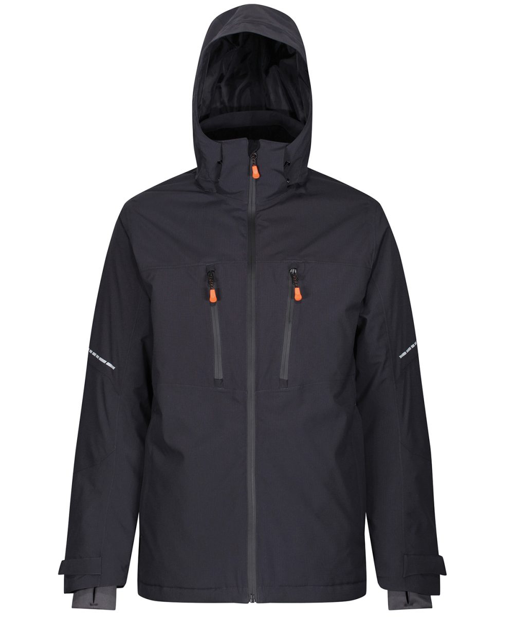 Grey/Black X-Pro Marauder III insulated jacket