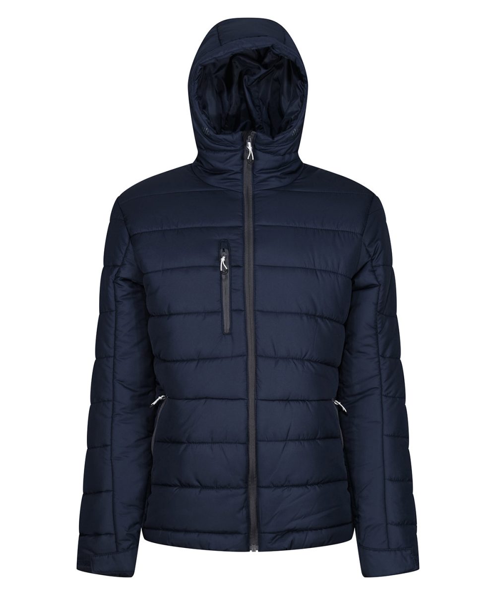 Navy/Seal Navigate thermal hooded jacket