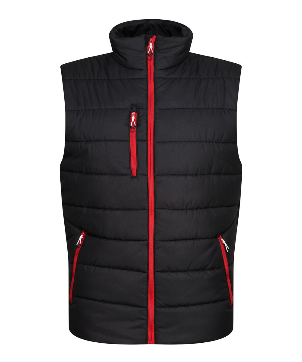 Black/Classic Red Navigate thermal bodywarmer