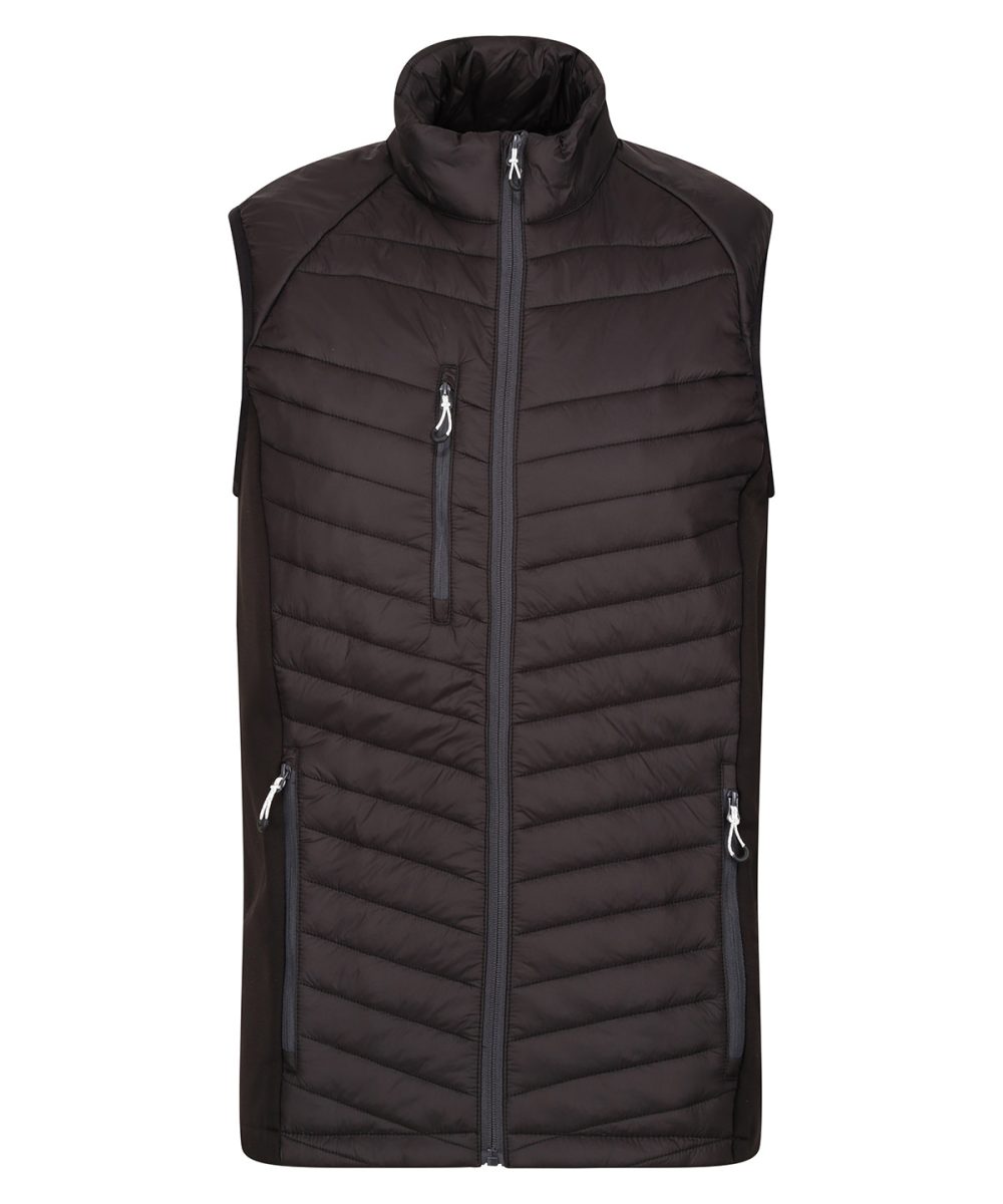 Black/Seal Navigate hybrid bodywarmer