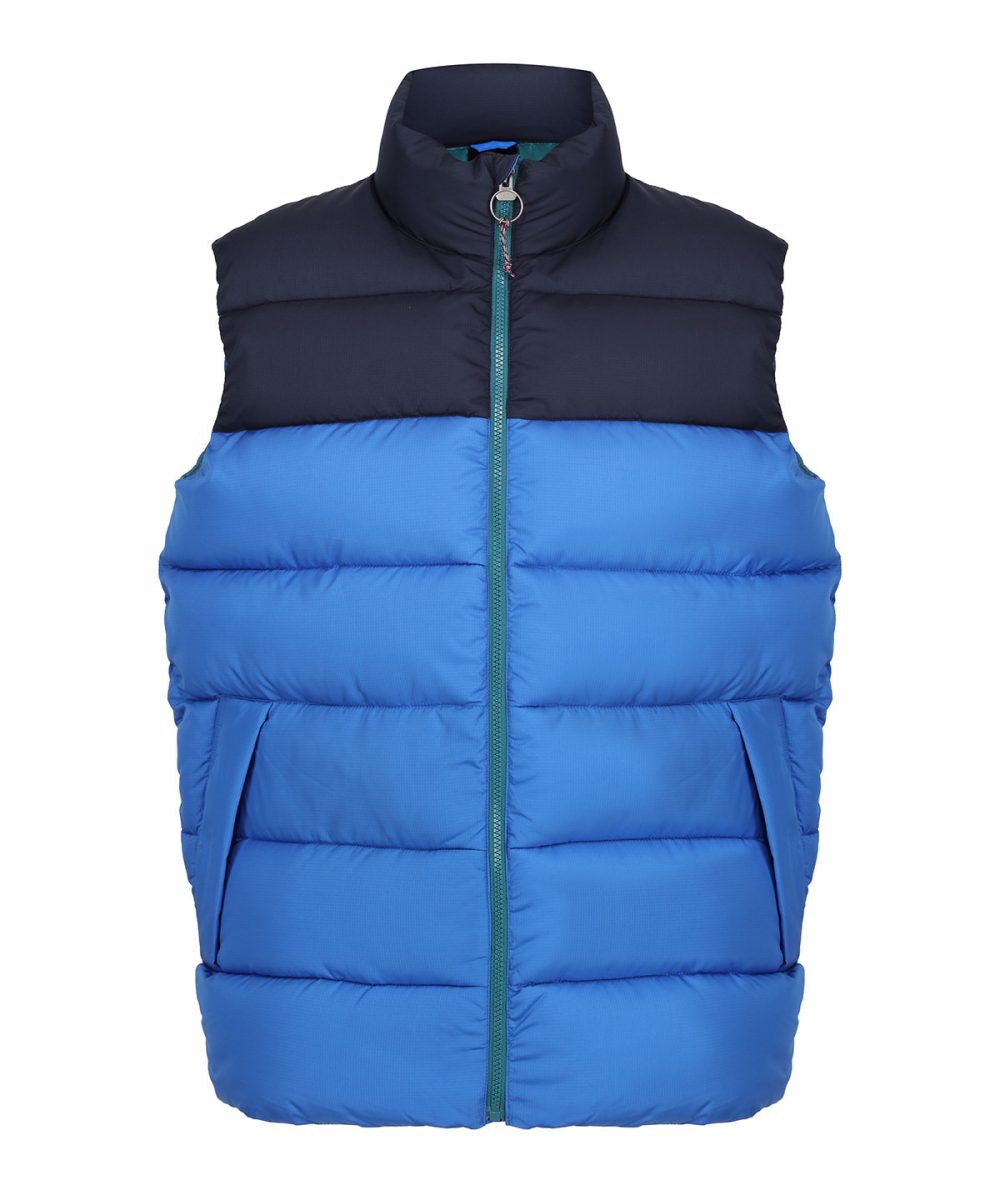 Strong Blue/Navy Vintage puffer vest