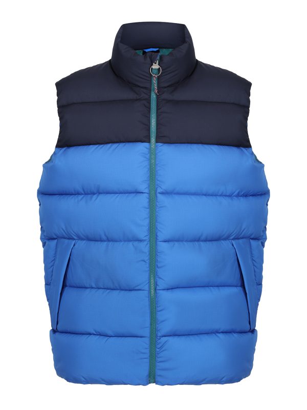 Strong Blue/Navy Vintage puffer vest