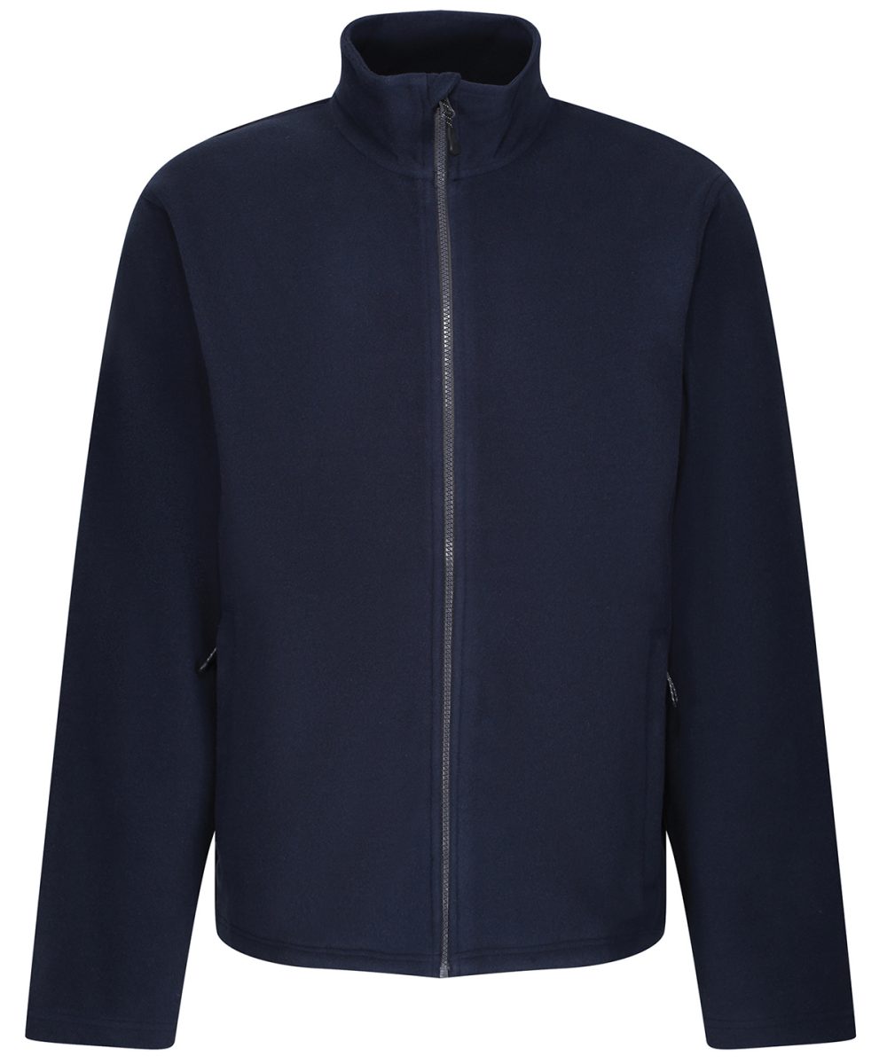 Navy Honestly made recycled full zip microfleece