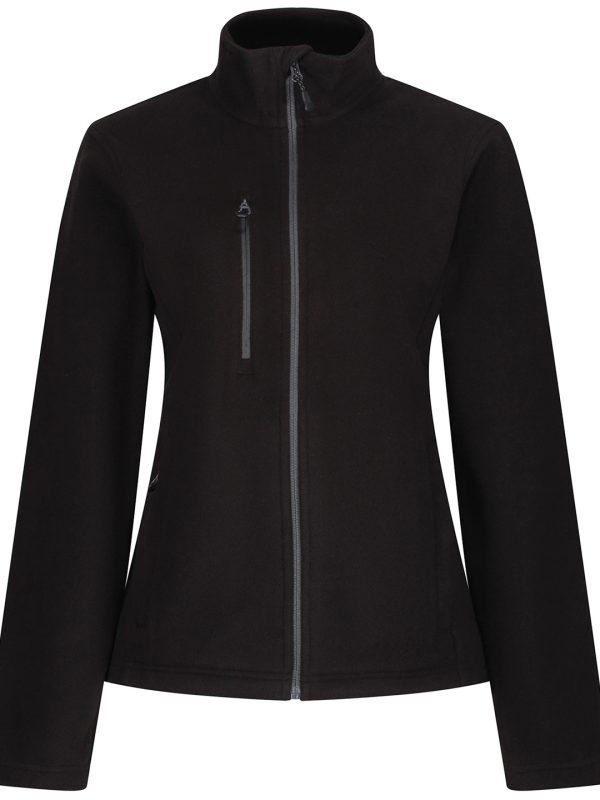 Black Women's Honestly made recycled full zip fleece