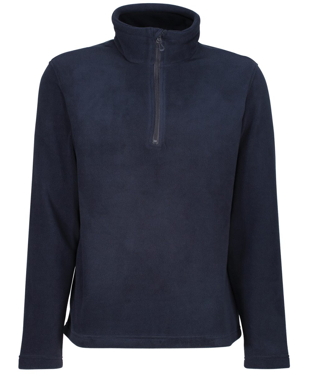 Navy Honestly made recycled half zip fleece