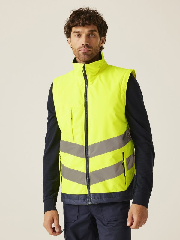 High-vis pro bodywarmer