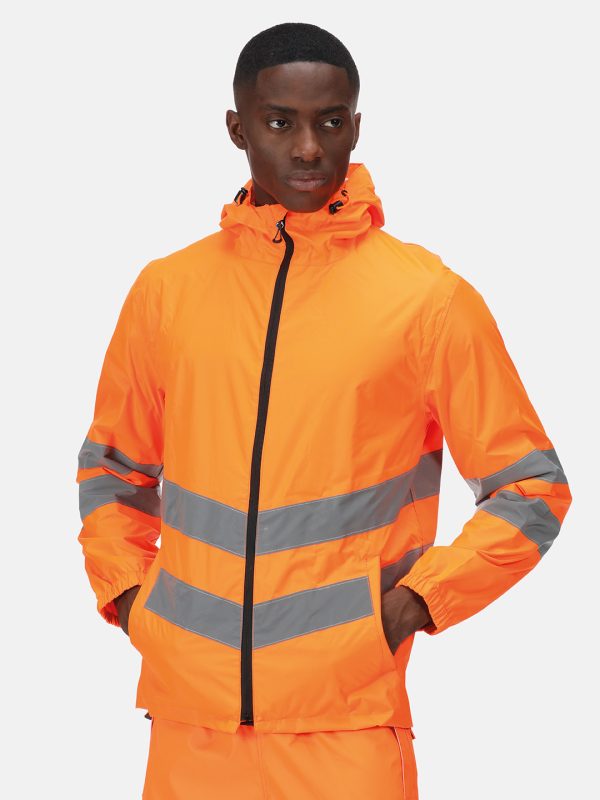 High-vis pro pack-away jacket