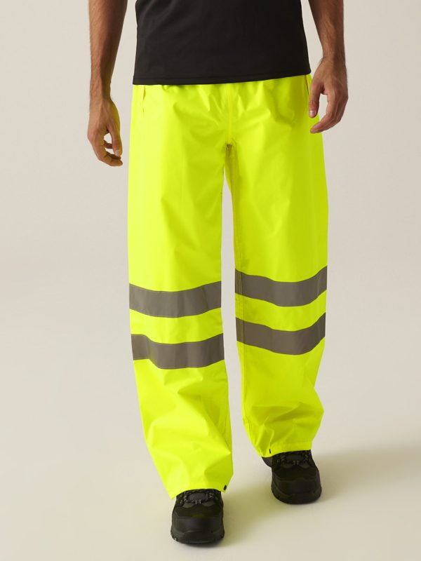 Hi-vis pro pack-away trousers