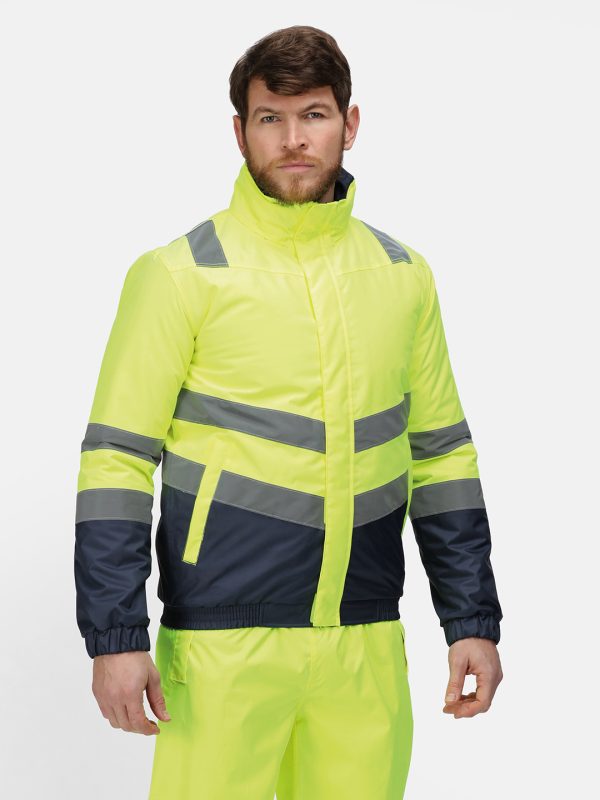 Pro hi-vis classic bomber jacket