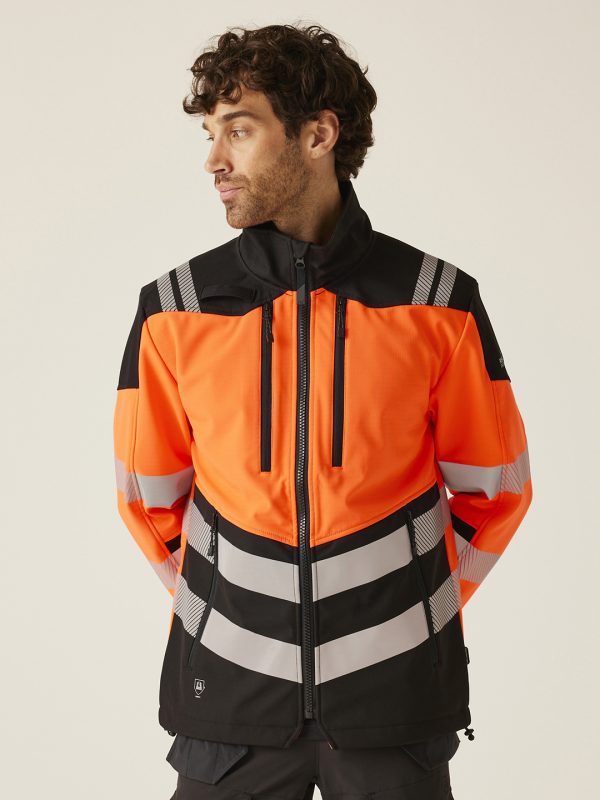 Hi-Vis X-Pro 3-layer softshell jacket (Class 2)