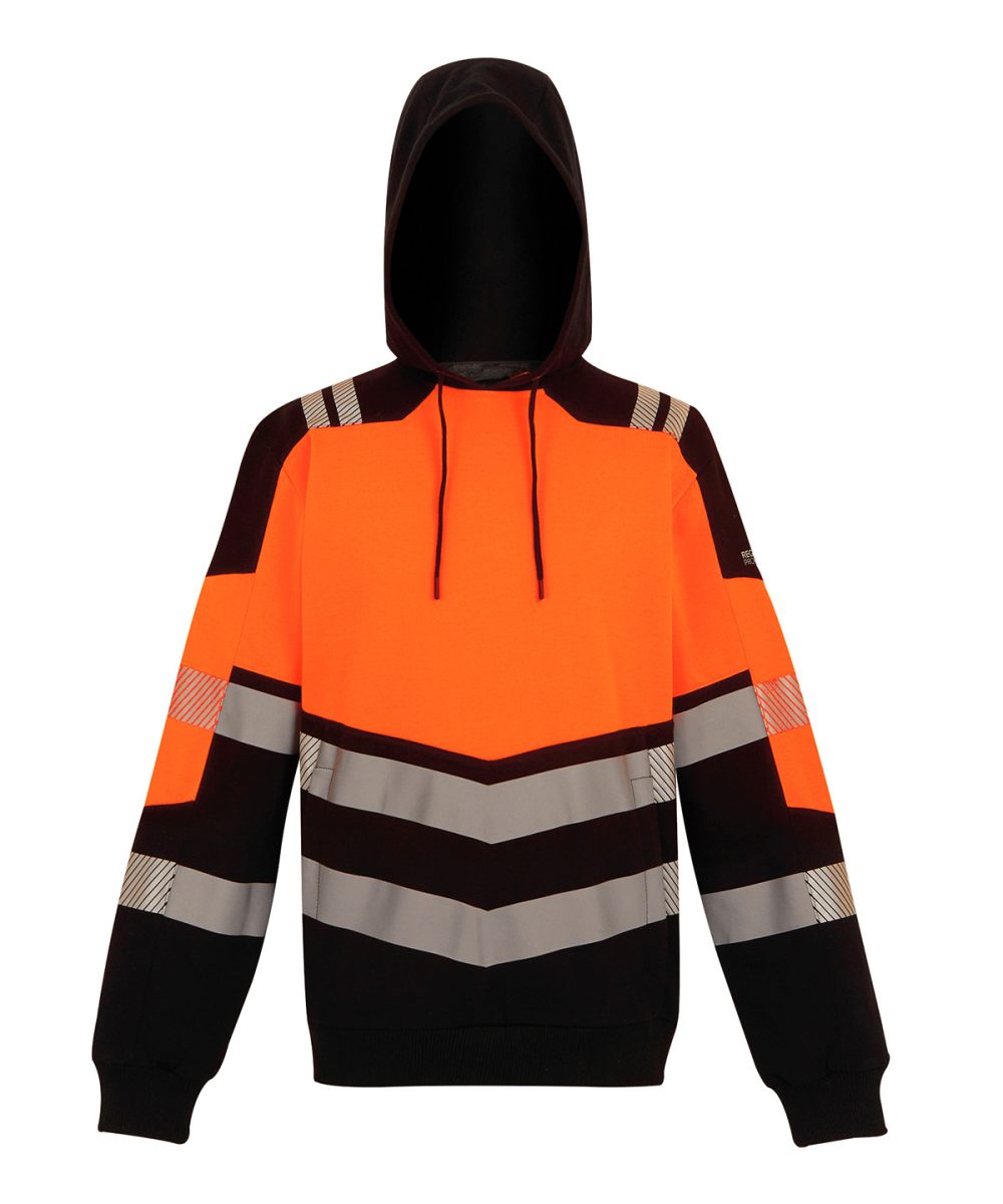 Black/Orange Hi-Vis X-Pro Hoodie (Class 2)