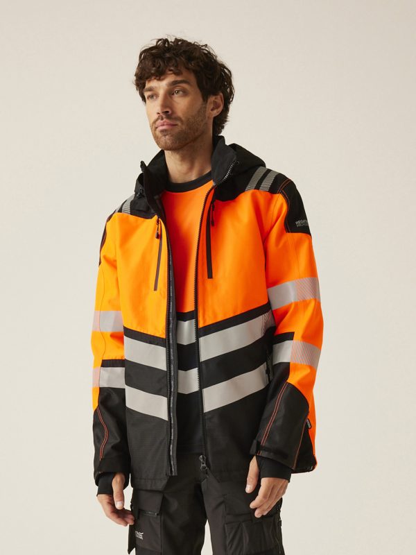 Hi-Vis X-Pro Waterproof shell jacket (Class 2)