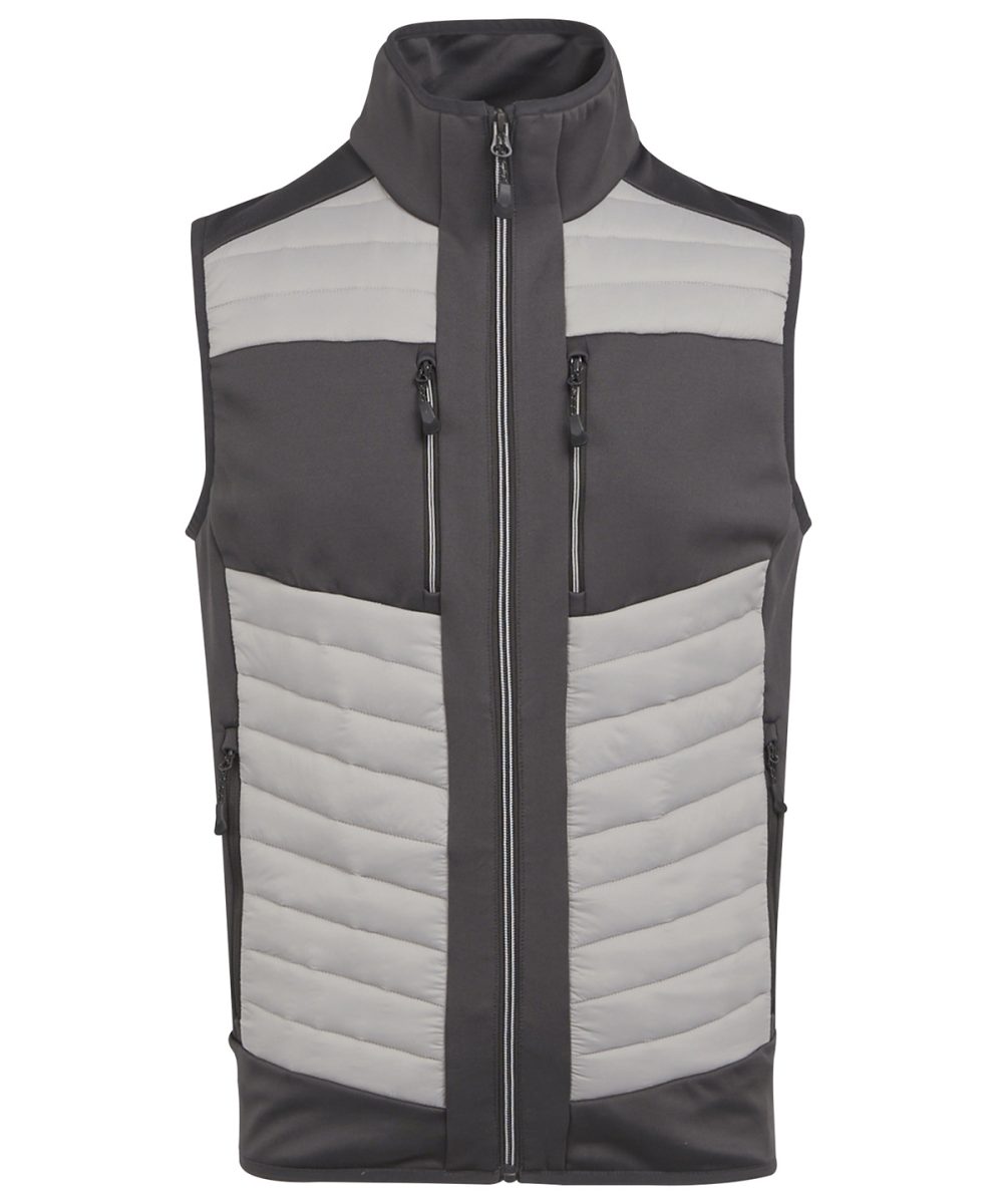 Mineral Grey/Ash E-Volve unisex thermal hybrid bodywarmer