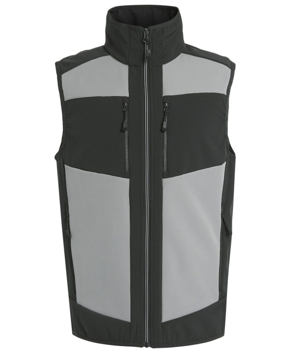 Mineral Grey/Ash E-Volve unisex 2-layer softshell bodywarmer