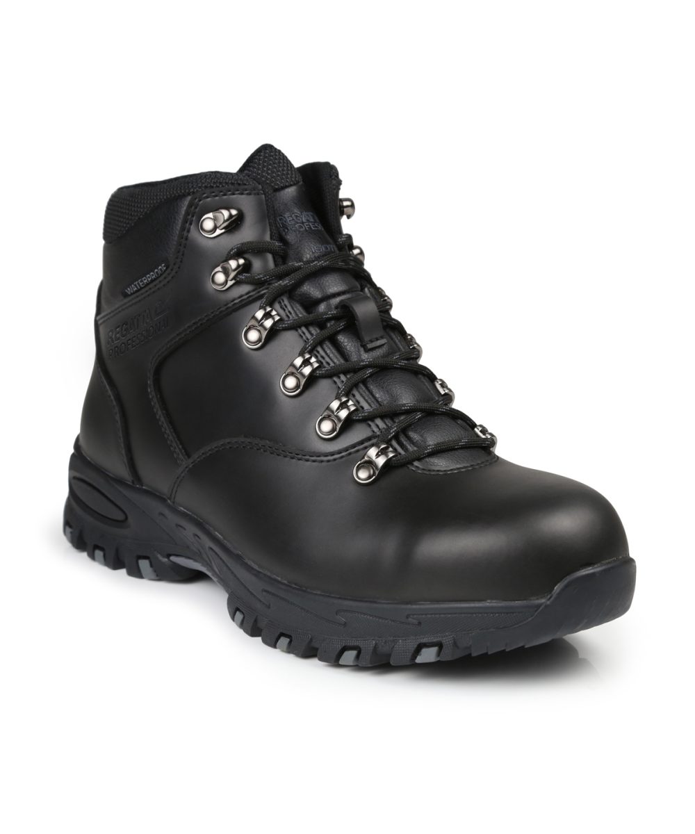 Black Gritstone S3 safety hiker boot