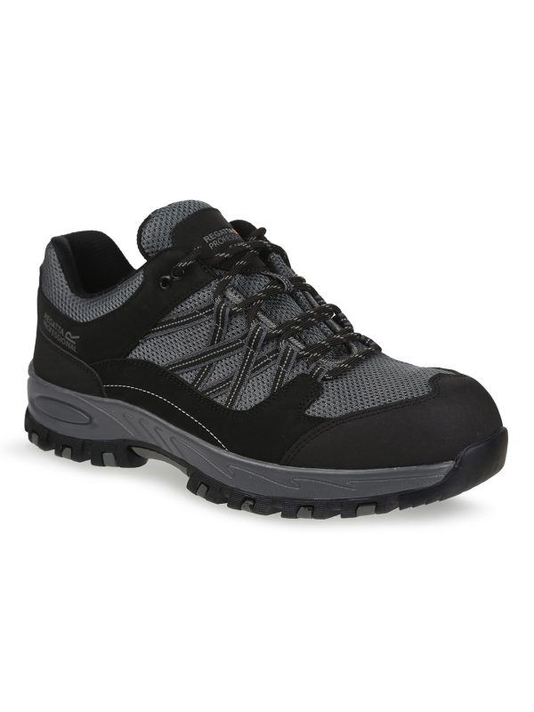 Briar/Black Sandstone SB safety trainers