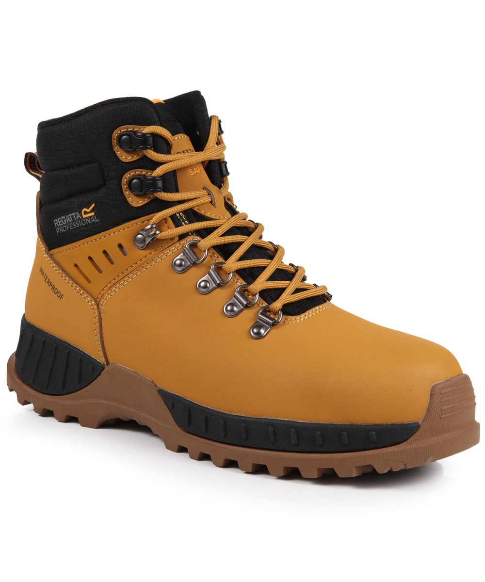 Honey/Black Grindstone S3 waterproof safety boots