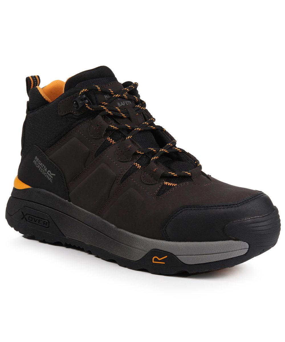 Black/Gunmetal Hyperfort S1P X-over metal-free safety hikers