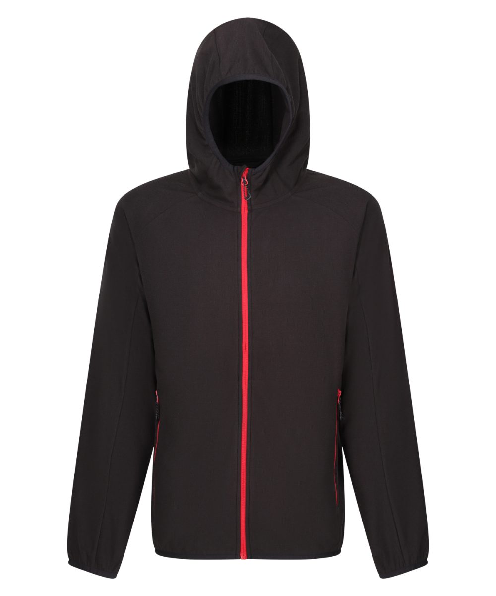 Black/Classic Red Navigate full zip-fleece