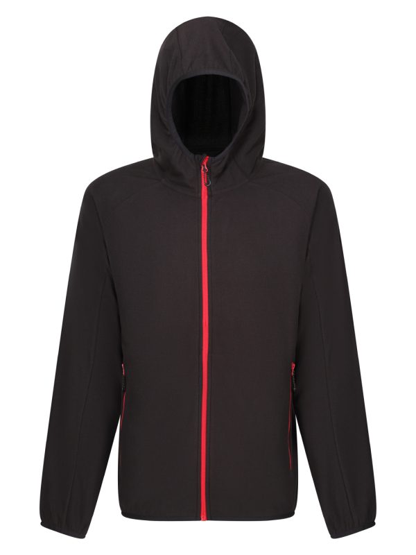 Black/Classic Red Navigate full zip-fleece