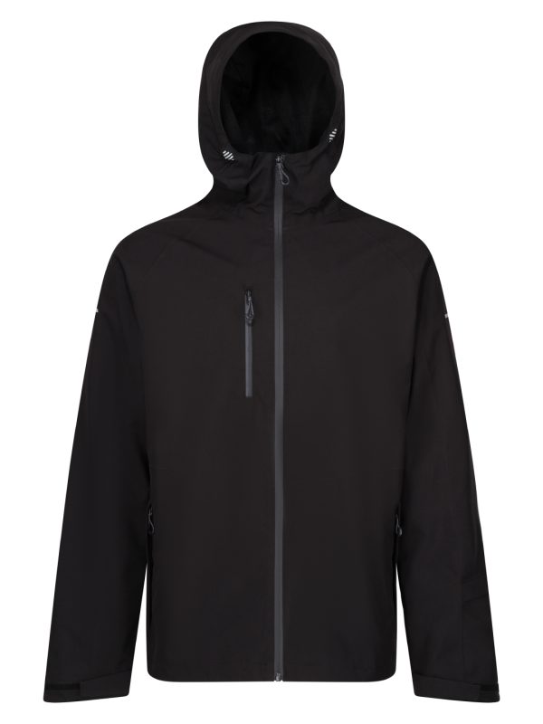 Black X-Pro Beacon Brite Light waterproof jacket