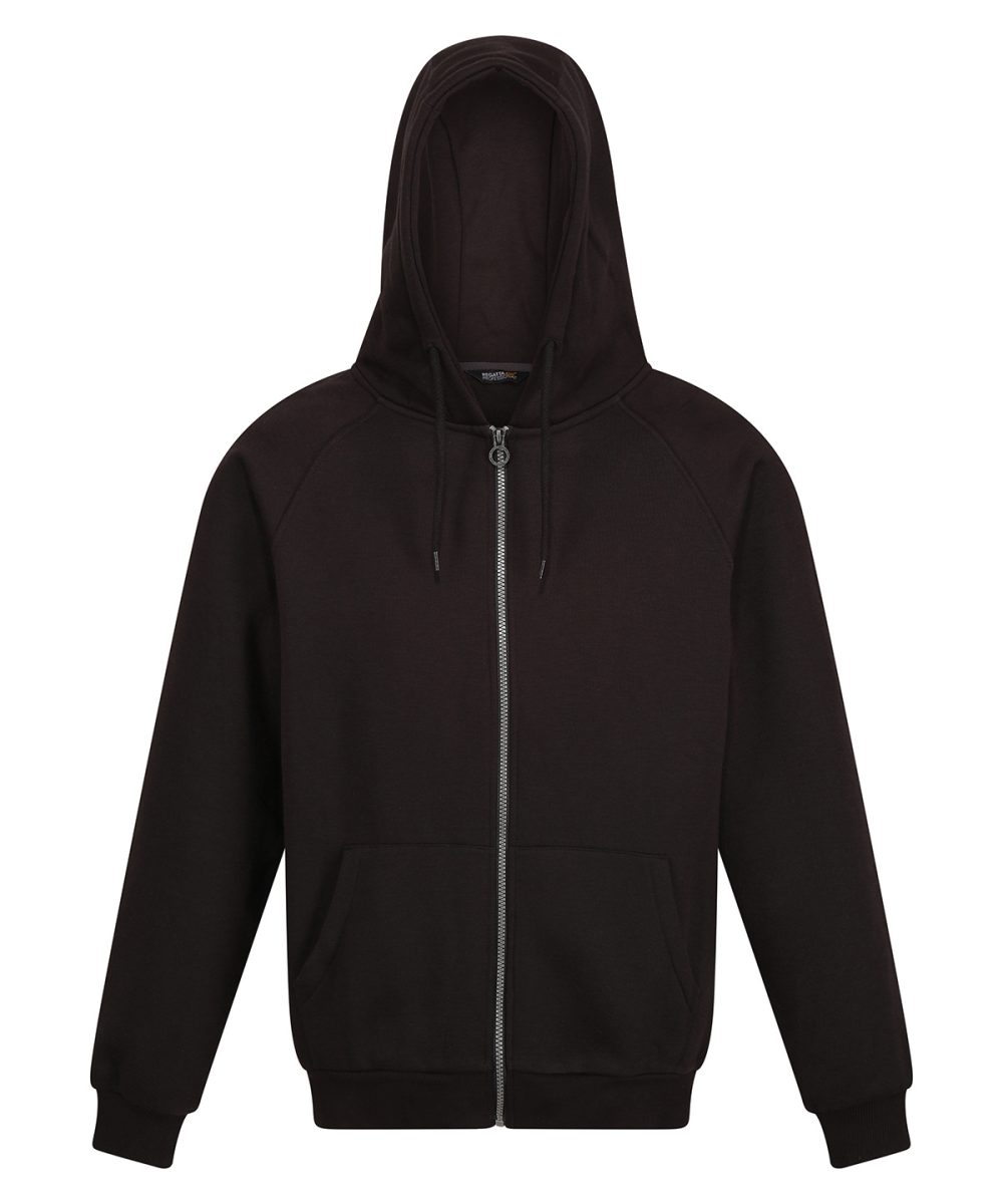 Black Pro full-zip hoodie