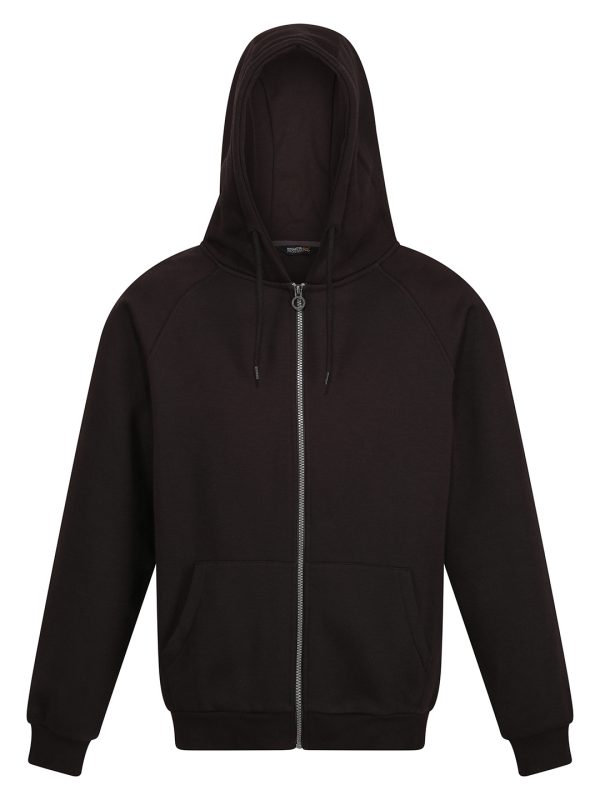 Black Pro full-zip hoodie