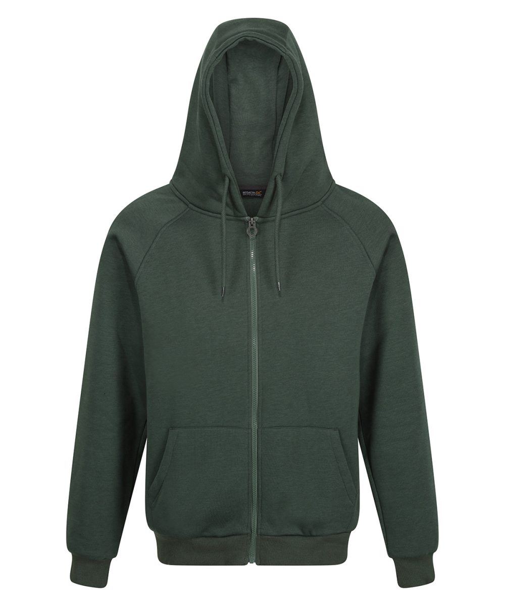 Dark Green Pro full-zip hoodie