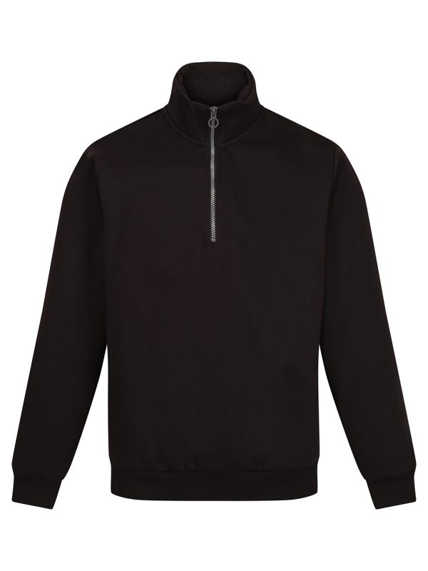 Black Pro ¼-zip sweatshirt