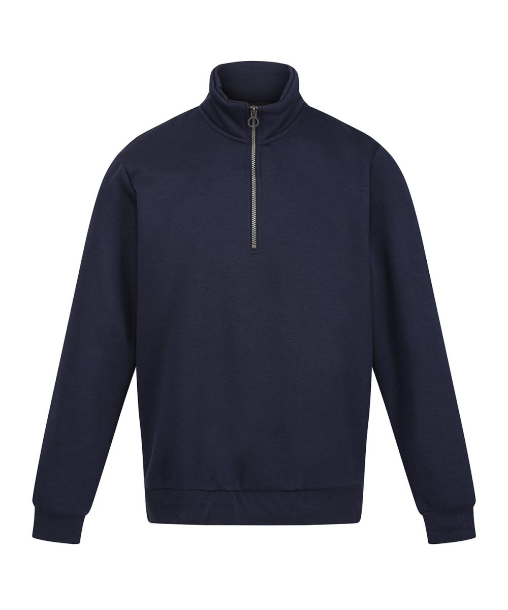 Navy Pro ¼-zip sweatshirt