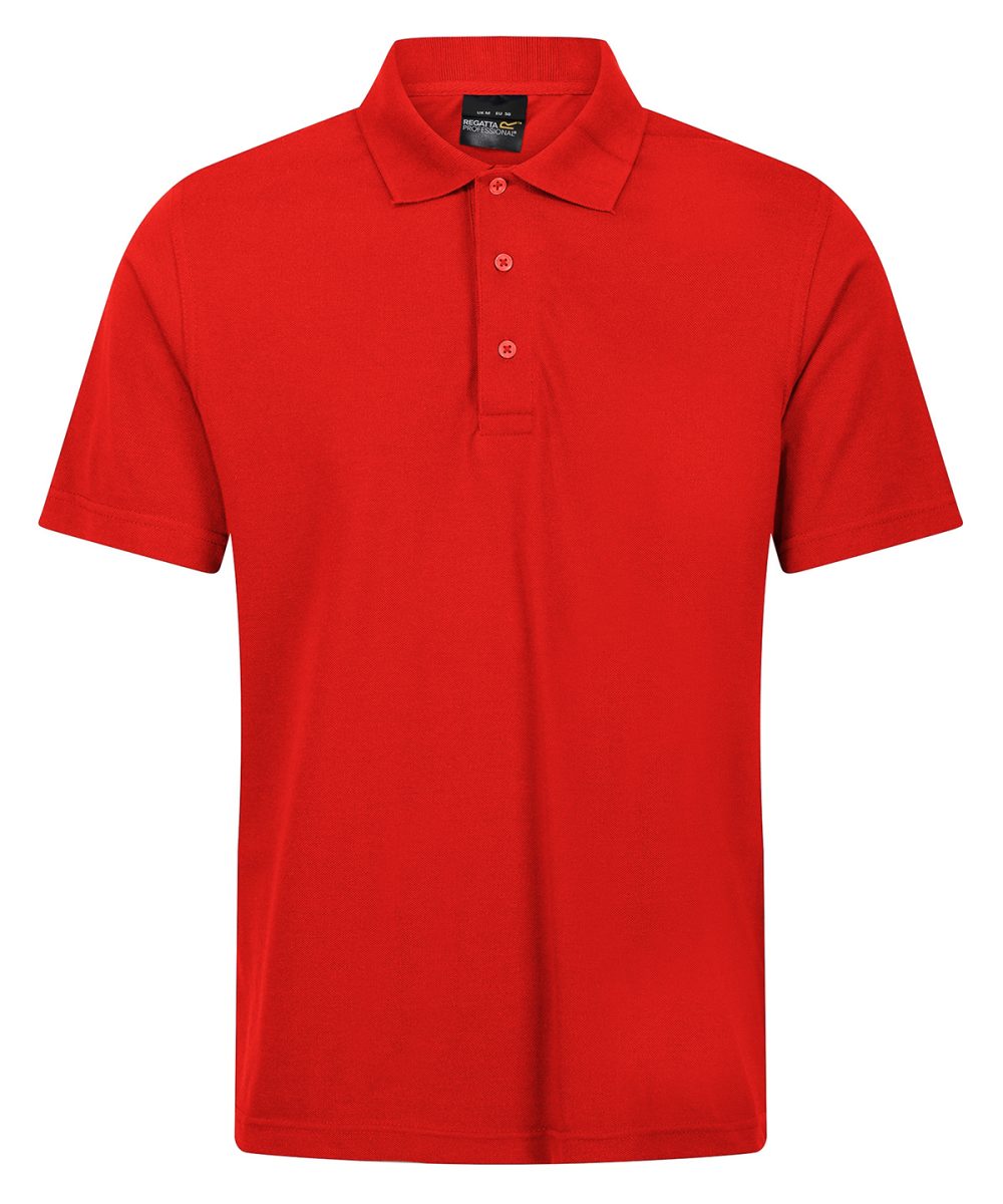 Classic Red Pro 65/35 short sleeve polo