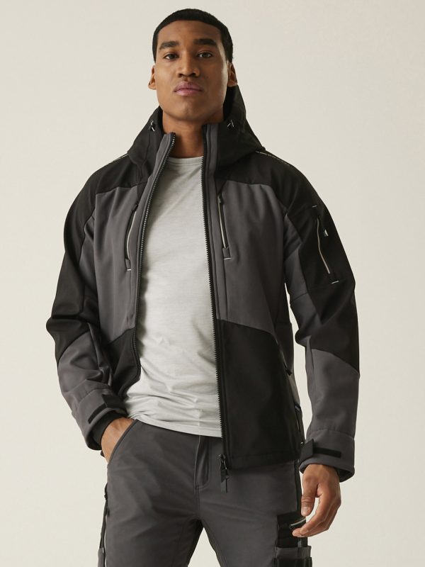 4-Tex stretch 3-layer softshell jacket