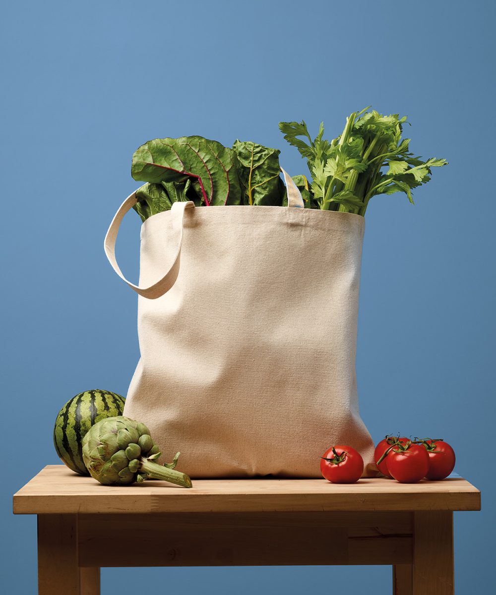 Recycled premium canvas shopper