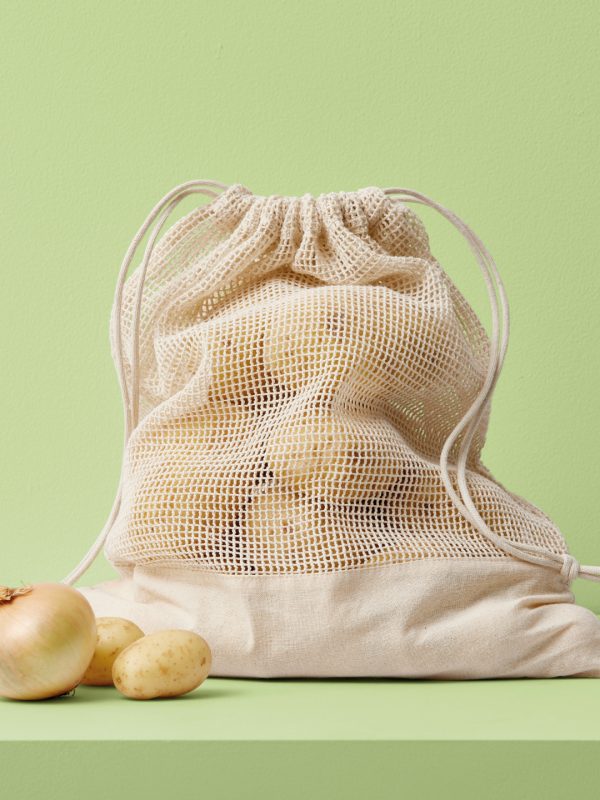 Cotton mesh bag