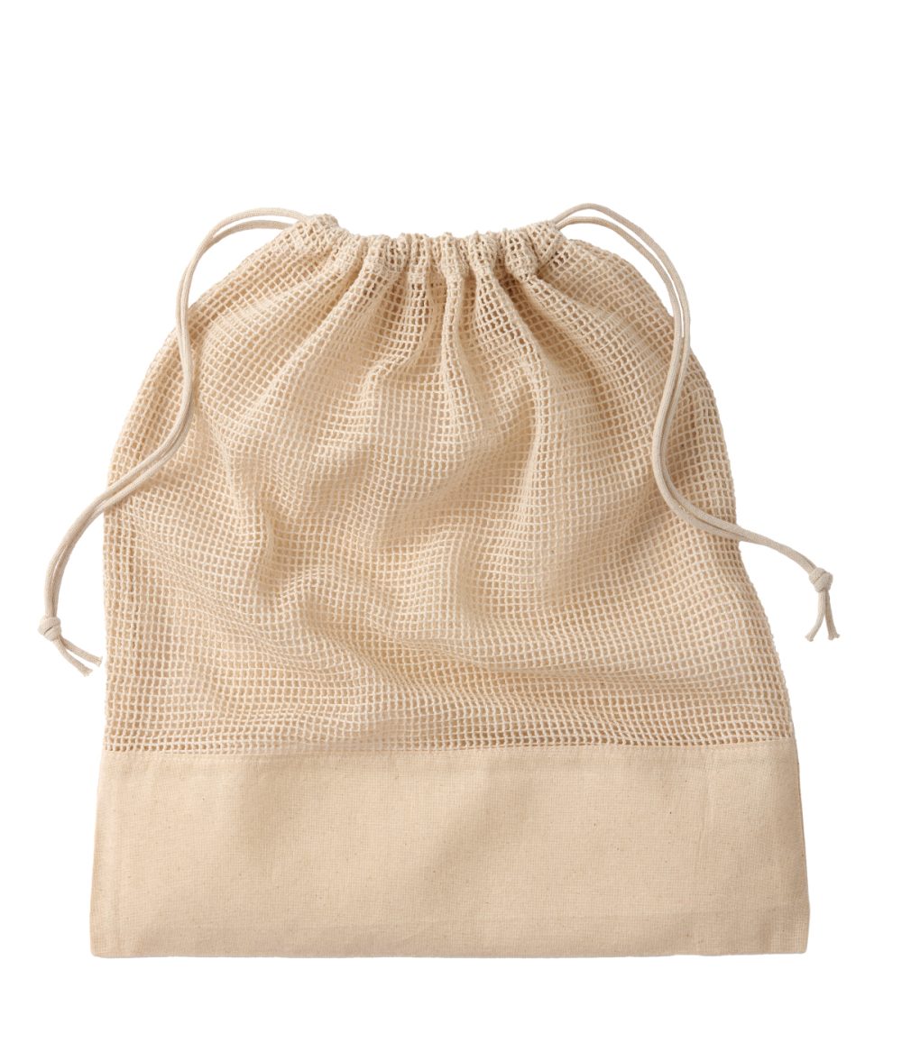 Natural Cotton mesh bag