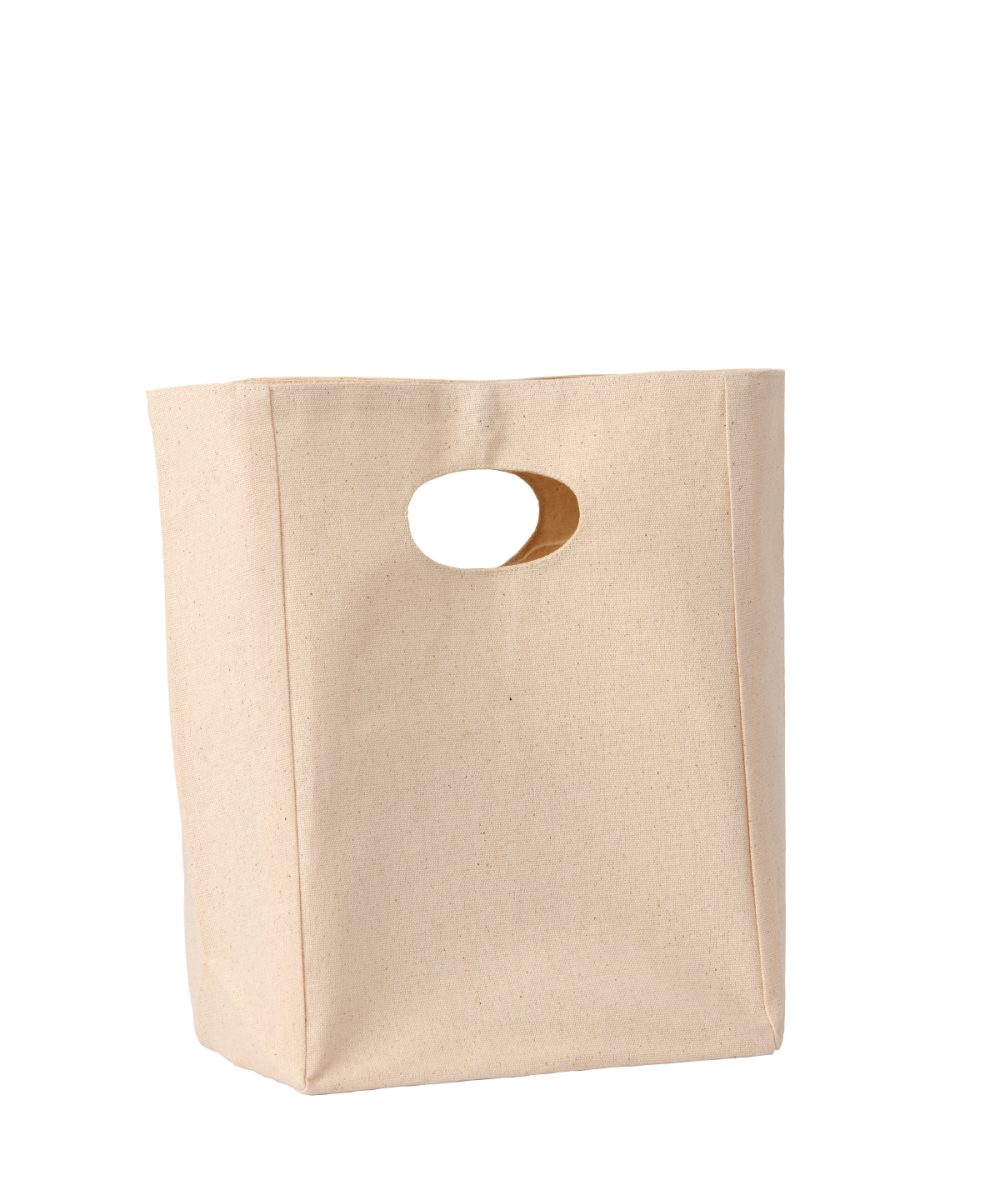 Natural Recycled premium canvas lunch bag