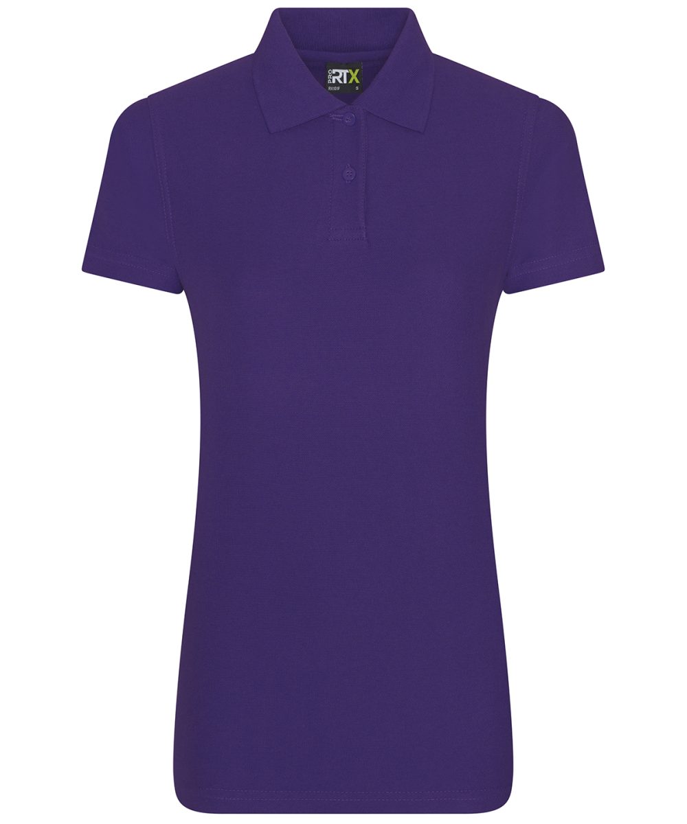 Purple Women's pro polo