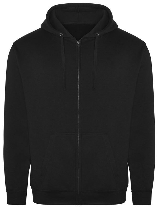 Black Pro zip hoodie