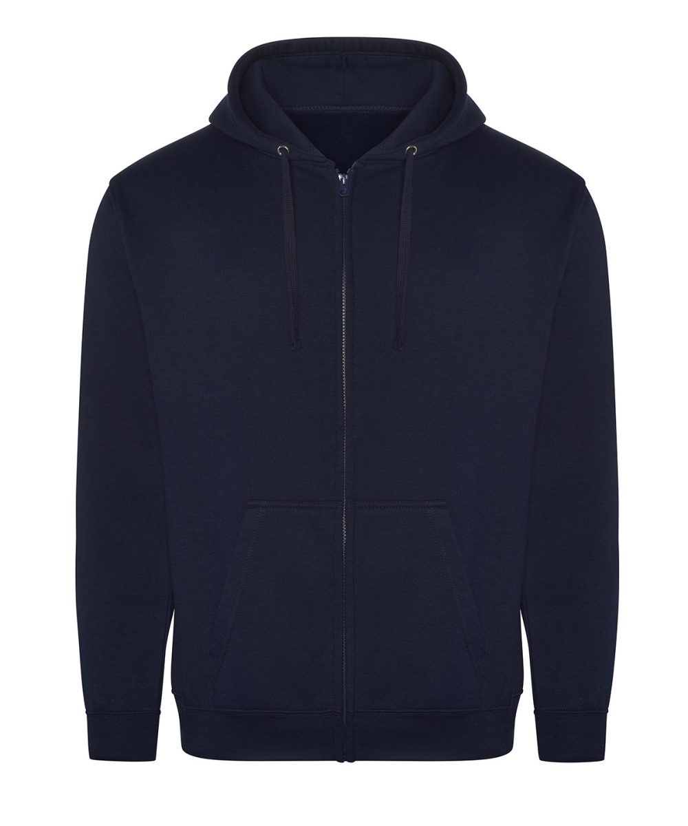 Navy Pro zip hoodie