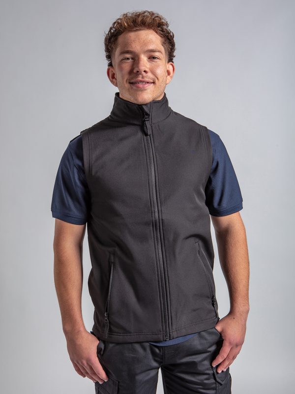 Pro 2-layer softshell gilet