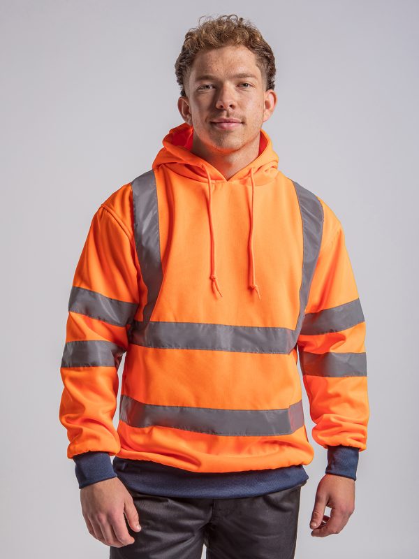 High visibility hoodie