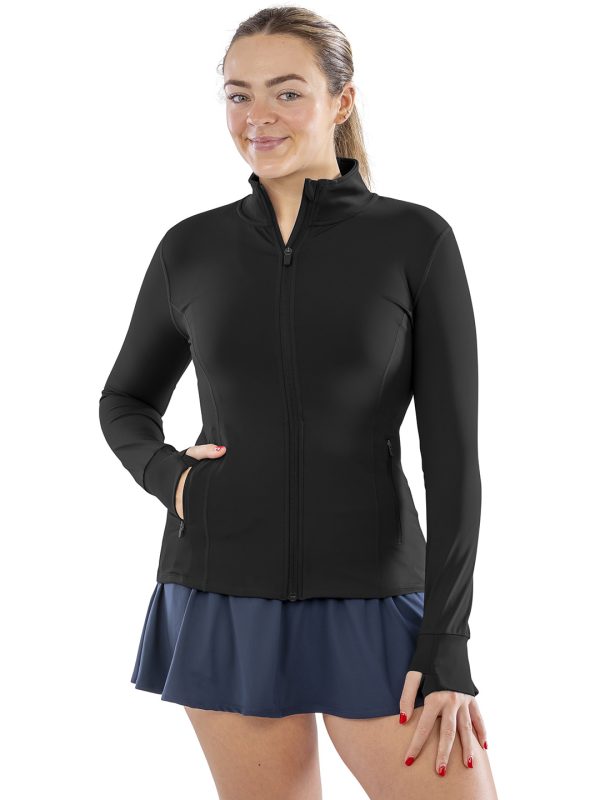 Spiro recycled women’s fitness jacket