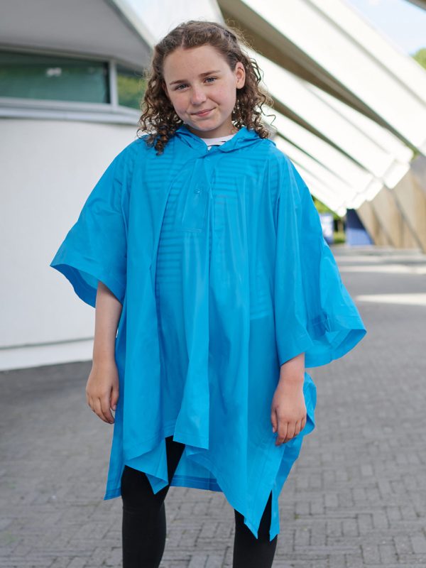 Kids plastic poncho